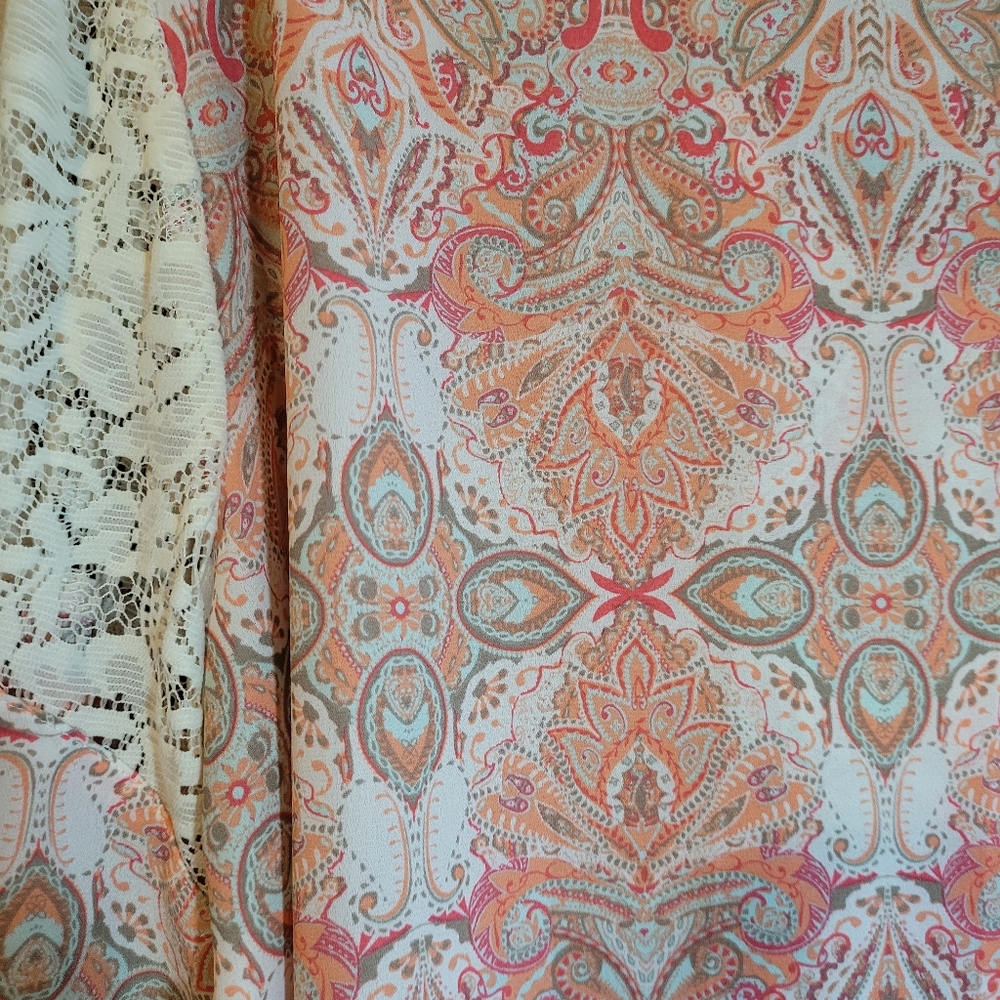 Spring colored long top - Picture 5 of 6